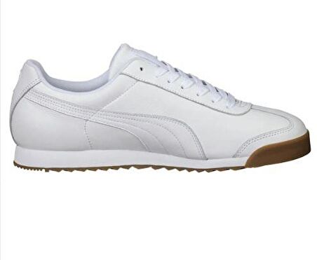 Puma Roma Classic Gum Erkek Beyaz Roma Ayakkabı 366408-01