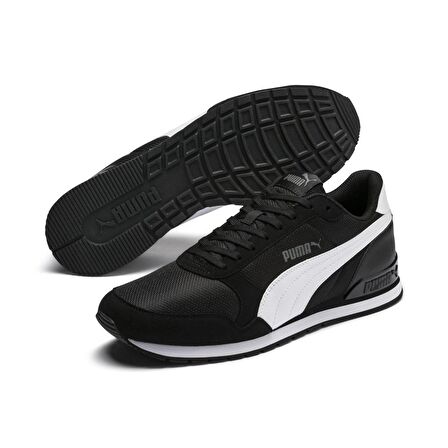 Puma Siyah Kadın Lifestyle Ayakkabı ST Runner v2 Mesh 36681105