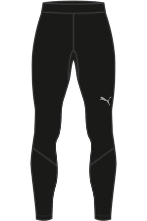 LIGA Baselayer Long Tight Siyah Erkek Tayt