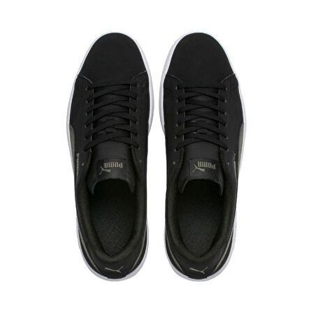 Puma 365160 Smash V2 Buck Siyah-Haki Erkek Spor Ayakkabı