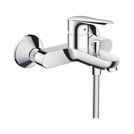 Hansgrohe Logis E 71415000 Gümüş Banyo Bataryası