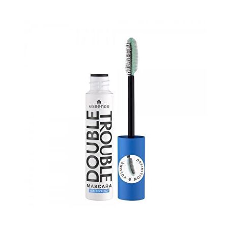 Essence Double Trouble Suya Dayanıklı Kıl Fırça Siyah Rimel