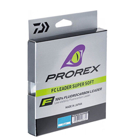 Daiwa Prorex FC Leader Süper Soft Clear Olta Misinası 50Mt 0,18 MM