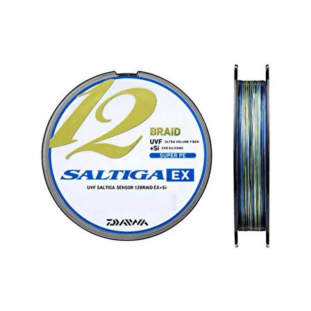 Daiwa Saltiga 12 Braid 300m Multicolor İp Misina