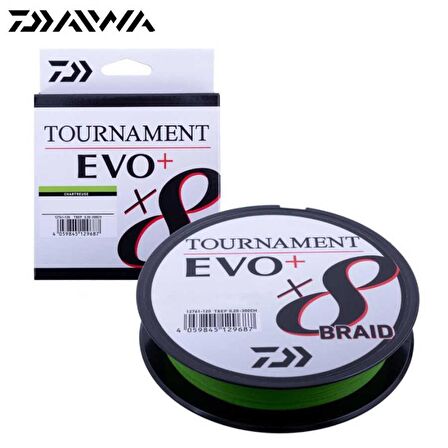 Daiwa Tournament EVO+ 8B Chartreuse İp Misina (135m)