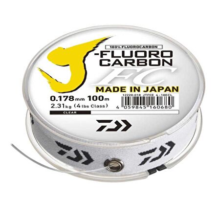 Daiwa J-Fluorocarbon Leader 0,278mm 10lb 100m