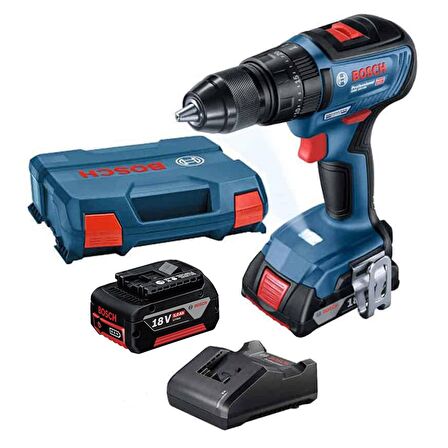 BOSCH GSB 18V-50 Akülü Darbeli Matkap 1x2.0Ah+1x5.0Ah (0 601 9H5 103)