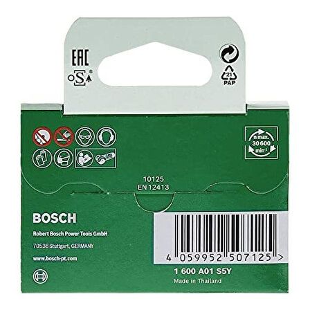 Bosch Easycut&grınd Metal Kesme Taşı 50X1 mm 3 Parça