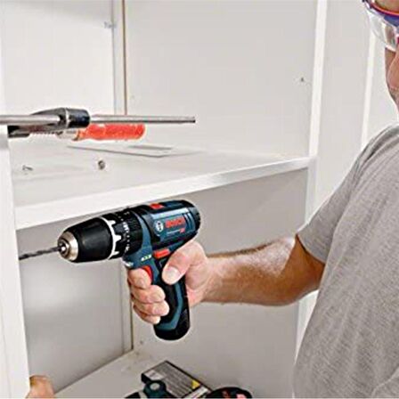 Bosch GSR 12V-15 2 Ah Tek Akülü Darbeli Vidalama Makinesi