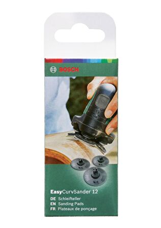 Bosch Easycurvsander Zımpara Tabanı 38mm 3'lü 2609256F54