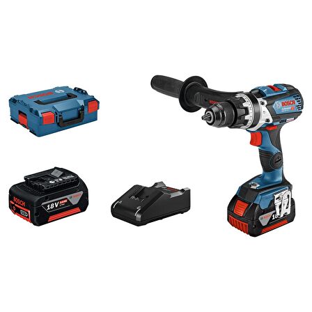 Bosch GSB 18V-110 C 5 Ah Çift Akülü Darbeli Vidalama Makinesi