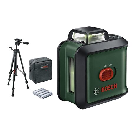 Bosch UniversalLevel 360+Tt150 Çapraz Çizgi Lazeri