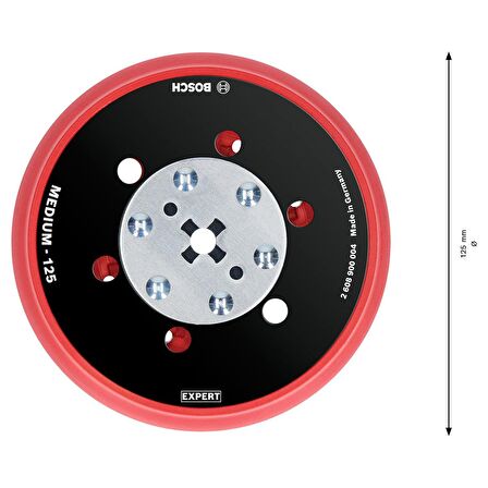 Bosch EXPERT Multihole Tabanlar Üniversal GET 55-125 125 mm Orta - 2608900004