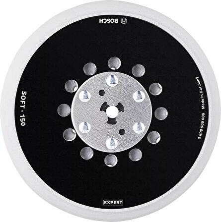 BOSCH EXPERT GEX 34-150 - GET 75 için Yedek Zımpara Tabanı Soft 150 mm