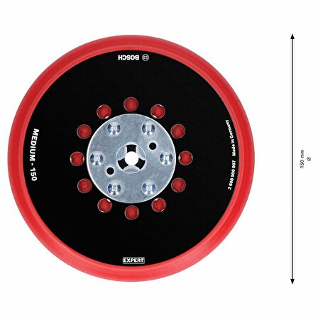 Bosch EXPERT Multihole Tabanlar Üniversal GET75-150 150 mm Orta - 2608900007