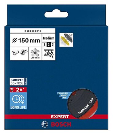 Bosch Expert 150 mm Zımpara Tabanı Orta GEX 150 2608900010