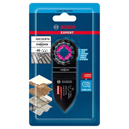 Bosch EXPERT AVZ 32 RT4  Makine Zımpara Pleyti 32 x 50 mm