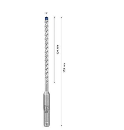 Bosch SDS-Plus-7x K-Delici Ucu 6x165mm
