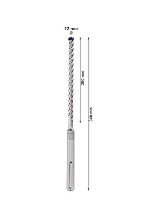 Bosch Expert 12 x 340 mm Yeni Sds Max-8X Delme Ucu 2608900201