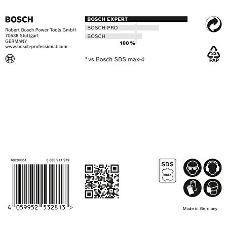Bosch EXPERT SDS max-8X Kırıcı Delici Delme Ucu 14 x 200 x 340 mm - 2608900207