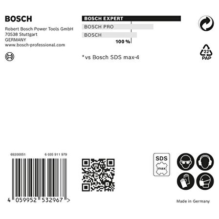Bosch EXPERT SDS max-8X Kırıcı Delici Delme Ucu 18 x 400 x 540 mm - 2608900222