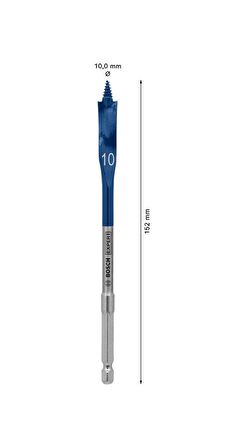 Bosch 10x152 mm Expert Yaprak Matkap Ucu 2608900311
