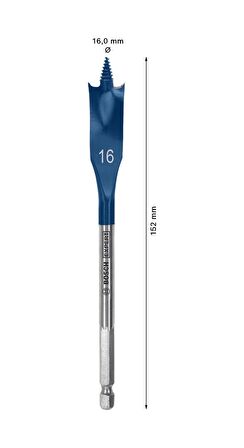 Bosch 16x152 mm Expert Yaprak Matkap Ucu 2608900315