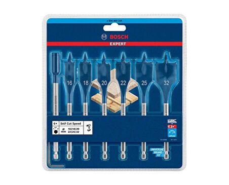 Bosch 16-32 mm 7’li Expert Yaprak Matkap Ucu Seti 2608900334