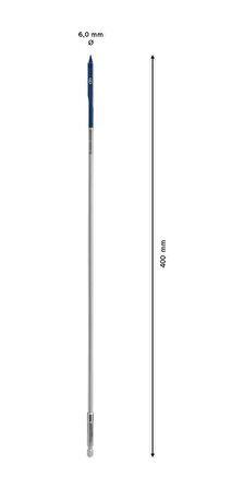 Bosch 6x400 mm Expert Yaprak Matkap Ucu 2608900337