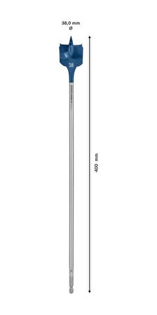 Bosch 38x400 mm Expert Yaprak Matkap Ucu 2608900357