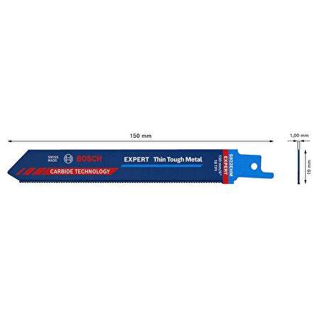 Bosch Expert Panter Testere ThinToughMetal S922EHM 1'li