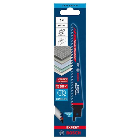 Bosch EXPERT Fiber Plaster S 641 HM Panter Testere Bıçağı 1 parça - 2608900407