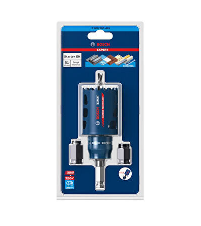 EXPERT Tough Material Delik Açma Panç 51 x 60 mm