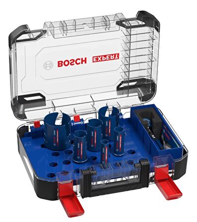 Bosch Expert 10 Parça Yapı Malzemeleri için Panç Seti 2608900490