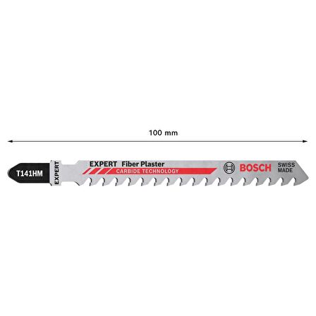 Bosch EXPERT Fiber Plaster T 141 HM Dekupaj Testere Bıçağı 3 parça - 2608900563