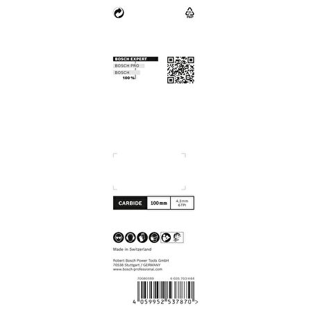 Bosch EXPERT Fiber Plaster T 141 HM Dekupaj Testere Bıçağı 3 parça - 2608900563