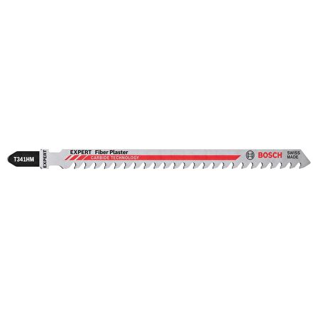 Bosch EXPERT Fiber Plaster T 341 HM Dekupaj Testere Bıçağı 3 parça - 2608900564