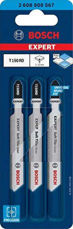 Bosch Expert Dekupaj Bıçağı SoftTileClean T150 RD 3'lü - 2608900567