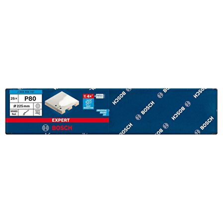 Bosch EXPERT M480 Zımpara Ağı Alçıpan Zımpara Makineleri için 225 mm G 80 25 parça - 2608900707