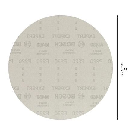 Bosch M480 225 mm 220 kum Elek Telli Ağ Zımpara 2608900712