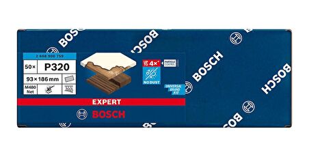 Bosch M480 93x186 mm 320 kum Elek Telli Ağ Zımpara 2608900759