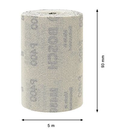 Bosch M480 93 mm 400 kum Cırtlı Rulo Elek Telli Ağ Zımpara 2608900784