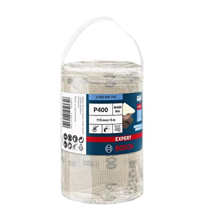 Bosch M480 115 mm 400 kum Cırtlı Rulo Elek Telli Ağ Zımpara 2608900793