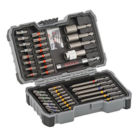 Bosch Professional GSR 18V-50 Akülü Vidalama 2Ah - 43 Parça Set