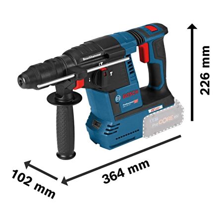 Bosch Gbh 18v-26F Akülü Toz Emmeli Sds Plus Kırıcı Delici 061191000G 