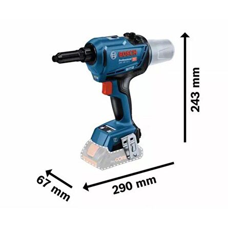 Bosch Grg 18v-16 C Akülü Perçin Tabancası Akü Hariç  06019K5000