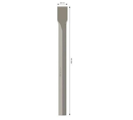 Bosch Pro HEX 28-4C Yassı Keski 400x35 mm