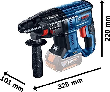 BOSCH GBH 180+GSR 180+2X18V 4.0+GAL+BAG 0615990M31