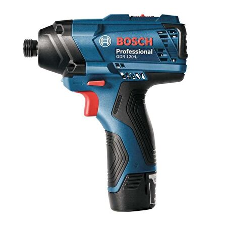 Bosch GSR 120-LI 2 Ah Çift Akülü Vidalama Makinesi + GDR 120-LI Somun Sıkma Makinesi