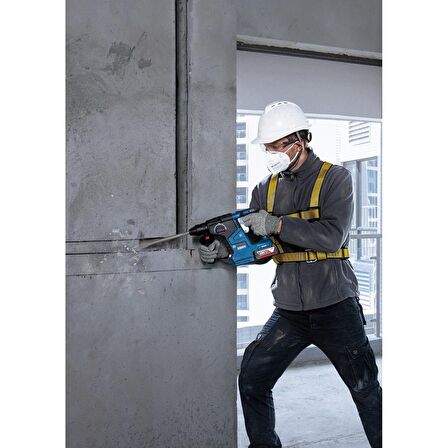 Bosch GBH 187-LI Professional Tek Mandrenli 2 x 5Ah Akülü Kırıcı Delici - 0611923121